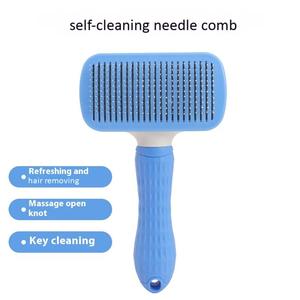 Petite brosse de toilettage pour chiens et chats se baignant à poils longs Brosse à peigne pour animaux de compagnie - Product Image 4