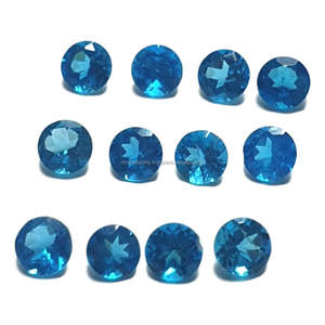 อัญมณีอะพาไทต์สีฟ้าธรรมชาติทุกขนาดตัดตามสั่งราคาขายส่งสำหรับอัญมณีธรรมชาติทุกประเภท - Product Image 5