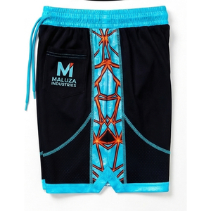 ชุดยูนิฟอร์มบาสเก็ตบอลแบบซับลิเมชั่นเต็มตัว ระบายอากาศได้ดี ซับเหงื่อ แห้งเร็ว เสื้อและกางเกงขาสั้นสำหรับฝึกซ้อม แบบยูนิเซ็กซ์ พิมพ์ลาย - Product Image 4