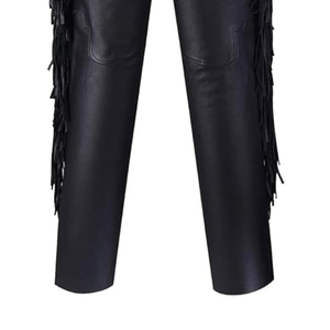 2026 New Design Windproof Leather <b>Chaps</b> for Men Plus Size Solid Color Factory Made by Professional Manufacturer - Product Image 3