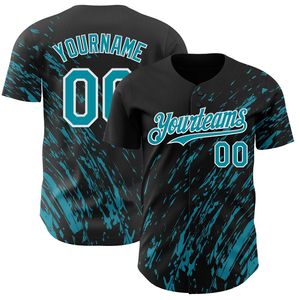 Full Button Sublimation Baseball Jersey 100% Polyester Breathable <b>Athletic</b> Custom Team Wear OEM ODM Available - Product Image 5