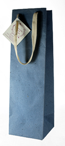 Sacs à vin personnalisés en papier d'art de luxe, recyclables, imprimés sur mesure, pour emballage cadeau, vente en gros directe usine - Product Image 2