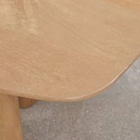 Table à manger rectangulaire Vandana Hexa Lyra en bois de manguier Sidney