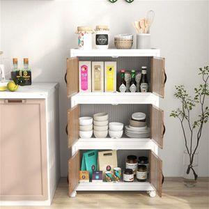 Cajas de almacenamiento con ruedas apilables con cerradura Contenedores 25,5 \ "X 16 'X 43,5 \" Organizadores de ropa - Product Image 5