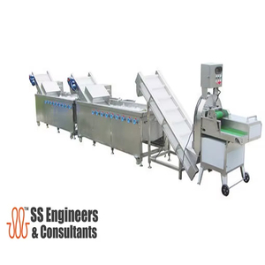 Nueva Lavadora Eléctrica de Verduras para Apio, Espinacas y Lechuga, Acero Inoxidable SS 304, Capacidad de 300-1000 kg/h, Limpieza a Alta Presión, para Restaurantes - Product Image 2