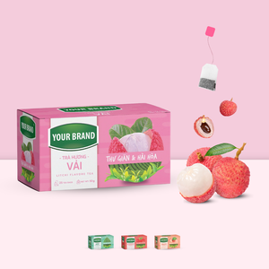 Factory Directly Supply Organic Tea Bags <b>Flower</b> Flavored Green Energy Tea 12 Bags per Box Custom Boxes With Logo Packaging - Product Image 6