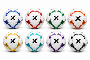 ลูกฟุตบอลโฆษณาแบบกำหนดเอง X |   สีขาว สีดำ สีทอง |   โลโก้ X |   ผู้ผลิต OEM ODM |   ดีไซน์ระดับพรีเมียม |   คุณภาพระดับพรีเมียม - Product Image 5