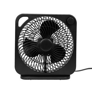 Ventilateur de table portable 16 pouces à 3 vitesses avec commande mécanique USB, modèle noir FN2006BK - Product Image 1
