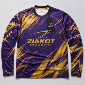 ZIAKOT industry New design Men's Custom Tie Dye Royal-Pink 3D Performance <b>T</b>-<b>Shirt</b> - Product Image 6