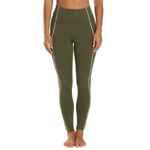Leggings de yoga pour femmes haute performance, en spandex tricoté, respirants, séchage rapide, pour la salle de sport et l'entraînement - Product Image 1