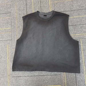 T-shirt vintage délavé au soleil, premium, 300 GSM, 100% coton, col rond, taille oversize - Product Image 5