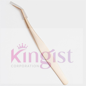 Lash Extensions Tweezers Set Wholesale Cluster Eyelash Applicator <b>Tool</b> Set With Portable Leather Bag - Product Image 1