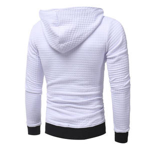 Sudadera con capucha de doble capa para hombre, de algodón grueso premium, estilo urbano. - Product Image 2