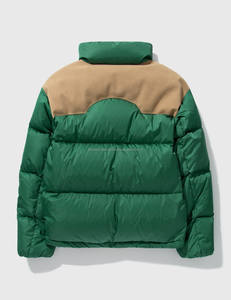 สีผิวเขียว HIQJ10ที่อบอุ่นที่มีคุณภาพที่ดีที่สุดเครื่องบินทิ้งระเบิดผู้ชายแจ็คเก็ตผ้า - Product Image 5