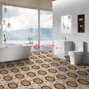 Carrelage extérieur en ciment moderne 190x190mm pour espaces axés sur le design - Product Image 4