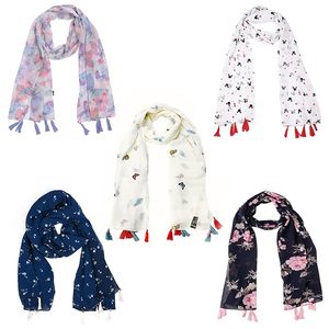 Écharpe multicolore de qualité supérieure, légère et confortable pour toutes les saisons - Product Image 1