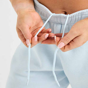 Pantalones de chándal de invierno de cintura alta para mujer, pantalones de chándal de lana gruesa, transpirables, para correr, entrenamiento, con bolsillos - Product Image 6