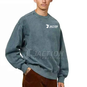 Camiseta de Secado Rápido con Lavado Ácido para Hombre, Diseño Moderno, Cómoda y de Alta Calidad, Sudadera Básica con Lavado Ácido para Hombre - Product Image 5
