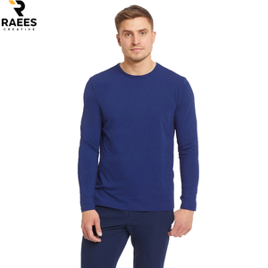 Customized High Quality Mens <b>Long</b> Sleeve <b>T</b> <b>Shirt</b> Gradient Acid Washed 100% Cotton Breathable And Cheap Loose <b>Fit</b> Tee - Product Image 2