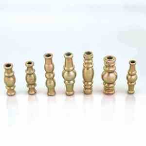 Composant d'architecture en laiton poli moderne, roulettes rondes de 5 et 4 pouces pour porte coulissante, quincaillerie robuste pour villa avec alignement fluide - Product Image 3
