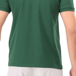 เสื้อโปโล Legends รุ่นผู้ชาย สีเขียวฟอเรสต์ แขนสั้น ผ้าคอตตอนปิเก้ สไตล์ลำลอง รับผลิตเสื้อผ้าตามสั่ง ขายส่ง - Product Image 5