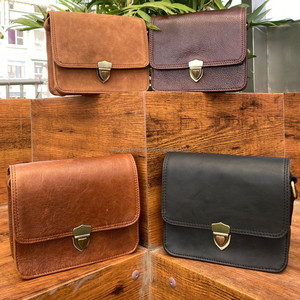 2024 New Fashionable Genuine Leather Crossbody Bag for Women Luxury Classic Full Grain Cowhide Leather Vintage Shoulder Handbags - Product Image 3