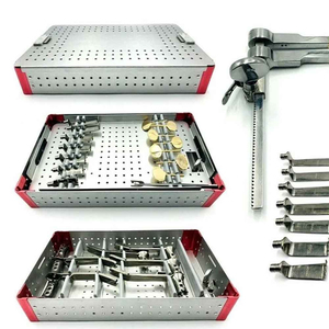 Orthopedic Casper Lumbar Discectomy Retractor Set Spine Surgery Tools Stainless Steel Manual Surgical Instrument <b>Kit</b> With Box - Product Image 2