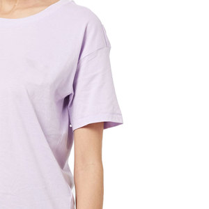 Solid Trader Premium Cotton Plain Casual Soft Breathable Daily Wear Lightweight Regular Fit <b>Top</b> For Summer Women Tee Shirt - Product Image 5