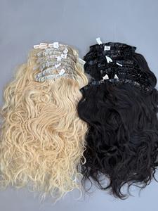 วิกผมต่อแบบคลิปผมดิบจากเวียดนามผมเป็นลอนธรรมชาติทุกสีแบบไร้รอยต่อ - Product Image 3