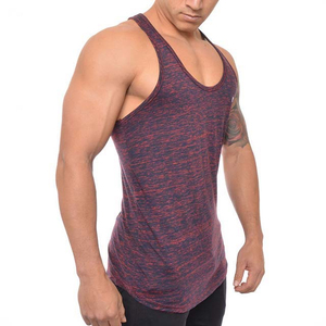 PASUXI Casual Quick Dry Moisture Wicking Fitness <b>Stringer</b> Tank Top Men's Gym Workout Singlet Breathable Custom Running <b>Vest</b> - Product Image 6