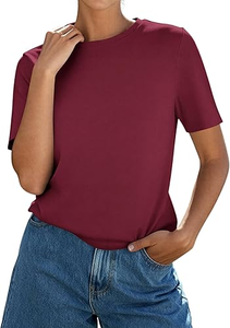 เสื้อยืดผ้าฝ้ายคุณภาพสูงสำหรับผู้หญิง - Product Image 6