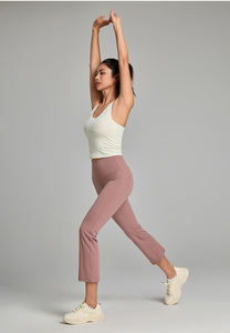 Leggings de Yoga de Cintura Alta para Mujer, OEM, Sin Costuras, Elásticos, Transpirables, para Gimnasio, Fitness, Running, Ropa Deportiva Personalizada - Product Image 4