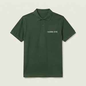 Camiseta Deportiva de Manga Corta para Hombre Hawk Eye Sports, Tejido de Alto Rendimiento 100% Algodón 220g, Logotipo Frontal, Color Sólido, Transpirable, Informal, para Exteriores - Product Image 6
