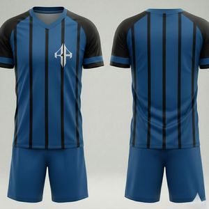 Uniforme de Fútbol Personalizado de Manga Corta y Transpirable con Logotipo Personalizado para Hombre, Servicio OEM de Verano, Calidad Premium por RIVIAN ATLANTIC - Product Image 1