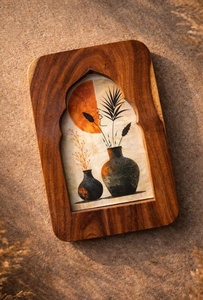 Unique Style Wooden Photo <b>Frame</b> Minimalist <b>Design</b> Picture Display <b>Frame</b> for Home Office Tabletop Décor for Online Sellers - Product Image 2