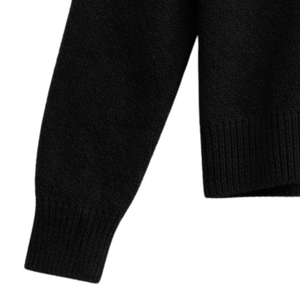 Pull en tricot à col en V pour femme, doux, léger, à manches longues, élégant, décontracté, mode hiver automne, haut en tricot - Product Image 5