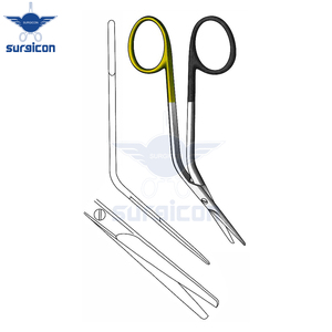 Ciseaux Fomon 13 cm / 5-1/8 pouces à lame dentelée, ciseaux chirurgicaux de précision pour usage médical - Product Image 3
