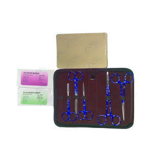 Étudiant en médecine Instruments chirurgicaux Kit de lacération de suture Chirurgie médicale Pad de formation Suture Module de plaie Kit de pratique - Product Image 1