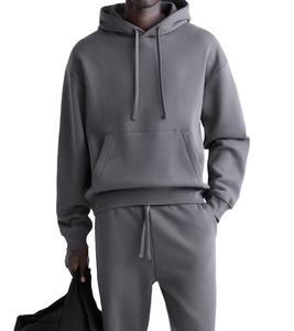 Prix de gros, logo personnalisé imprimé, sweat-shirts et survêtements sportifs décontractés, ensembles de survêtements deux pièces - Product Image 3