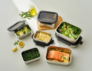 Ensemble de boîtes de conservation alimentaire modernes et de grande taille, produit parfait très vendu pour la cuisine - Product Image 5