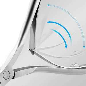 Professional Stainless Steel Nail Nippers Toe And Finger Nail Trimmer Clippers Manicure Scissors Cutter Tool Cuticle Nipper - Product Image 5