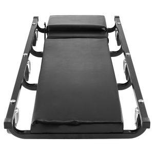 Carrello da Officina da 40 Pollici con 6 Ruote Regolabili, Capacità 300 Libbre, Poggiatesta Imbottito per Riparazioni Auto - Product Image 1