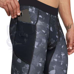 Pantalones de Compresión para Hombre de Alto Rendimiento, Transpirables, Cómodos, de Alta Calidad, a la Moda, Más Vendidos, al por Mayor - Product Image 3