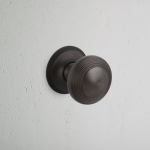 Pomo de Puerta de Metal con Acabado Negro para Hogar, Hotel, Puertas, Ventanas, Portones y Gabinetes, Herrajes y Herramientas - Product Image 6