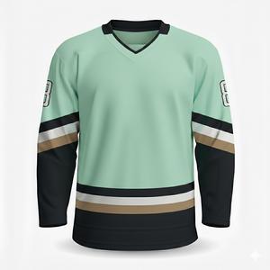 CAMISETA DE HOCKEY SOBRE HIELO DE ALTA CALIDAD UNISEX - Product Image 5