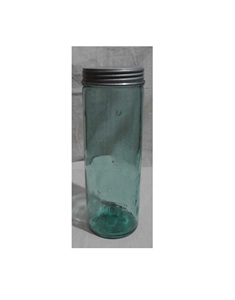 Pot en verre premium avec couvercle en métal, récipient hermétique réutilisable pour la cuisine, le garde-manger, les collations, les épices et autres aliments. - Product Image 2