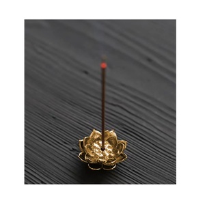 ที่วางธูปโลหะรูปใบไม้ มีจำหน่ายในราคาขายส่ง - Product Image 2