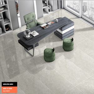 Azulejos de pared/suelo de porcelana brillante de 600x1200mm, moderno, clásico, resistente a las manchas, antibacteriano, resistente al ácido, fácil mantenimiento - Product Image 3