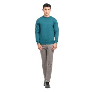 2026 Hot Selling Custom <b>Mens</b> Sweatshirt Private Label OEM ODM Plain Cotton <b>Pullover</b> <b>for</b> Wholesale Printing Orders - Product Image 2