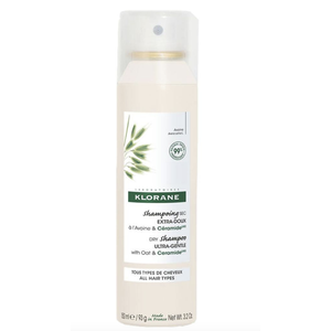 Shampoo a Secco Klorane con Avena e Ceramidi per Tutti i Tipi di Capelli - Product Image 1